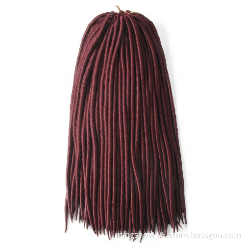 Wholesale synthetic dread faux locs crochet